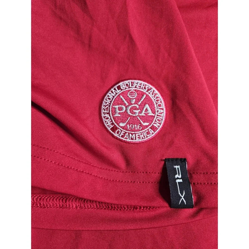 Ralph Lauren RLX Golf Polo Wicking Harbor Shores KitchenAid Senior PGA Size XL